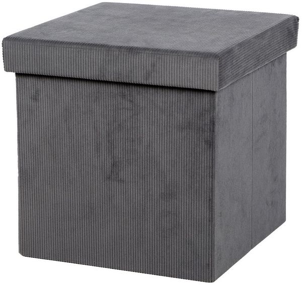 Urban Living Sitzwürfel Sitzhocker mit Stauraum Aufbewahrungsbox Sitz, gepolsterte Sitzfläche, bis 120 kg bleastbar