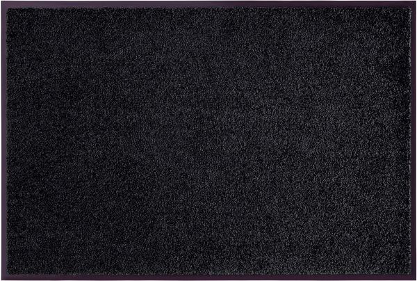 Waschbare Fußmatte Wash & Clean - schwarz - 40x60x0,7cm