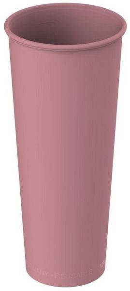elasto Becher to Go 500 ml Trinkbecher BPA-frei Mehrwegbecher für unterwegs, Made in Germany, Spülmaschinengeeignet, 100% recylebar, Becher