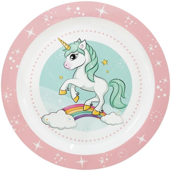 Teller Einhorn RAINBOW