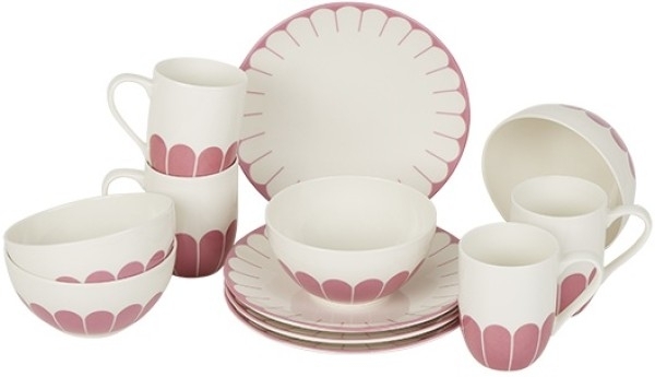 Villeroy & Boch Fleur Cassis Frühstücks-Set für 4 Personen / 12 Teile Bild 1