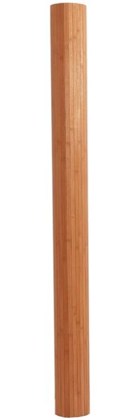 vidaXL Teppich Rechteckig Braun 80x200 cm Bambus 376776 Bild 3