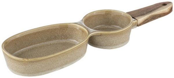 Ladelle Servierschale HAVEN Servier-Stick 2tlg, Porzellan, (Servierbestecke), Haven 2 Part Serve Stick 36 x 10 x 4 cm