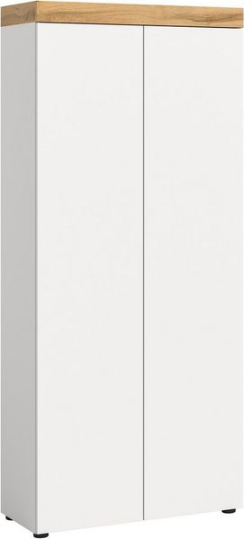 OTTO home Schuhschrank MAMBO, TOPSELLER!, Höhe 179cm, stehend & hängend, push-2-open (1-St, 2 farbige Ausführung) Schuhschrank, Schuhkommode, Flur, Diele