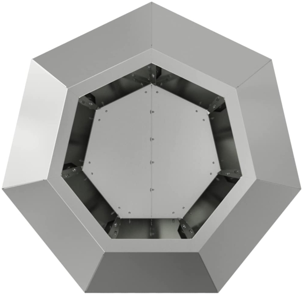 vidaXL Pflanzkübel 2 pcs Silber 50 x 50 x 40 cm Verzinkter Stahl 884063 Bild 6