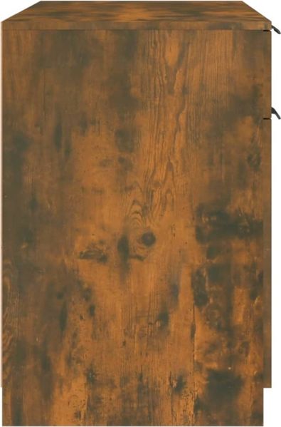 Schreibtisch Holzwerkstoff, Räuchereiche, 100 x 50 x 75 cm Bild 6