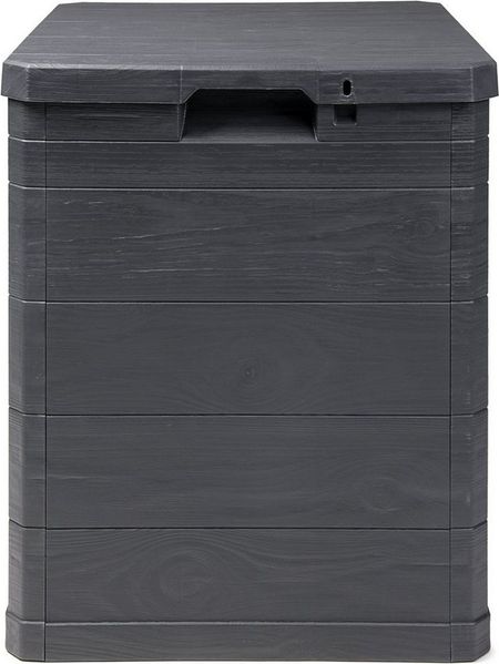 ONDIS24 Kissenbox Aufbwahrungsbox Madera Mini Holz-Optik, 90L, abschließbar Truhe