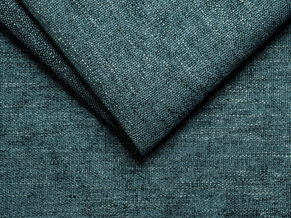 Vente-unique - Ecksofa mit Matratze - Ecke wechselbar - Stoff - Blau - Liegefläche 140 cm - Matratze 14 cm - VIZIR Bild 7