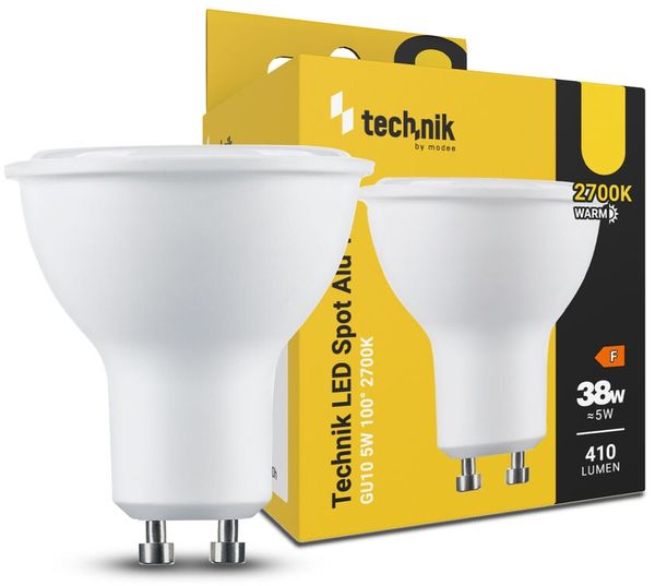 5W GU10 LED Leuchtmittel Leuchte Spot Lampe 410 Lumen 2700K Warmweiß