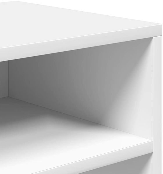 vidaXL Bücherregal Weiß 66x31x80 cm Holzwerkstoff 860292 Bild 7