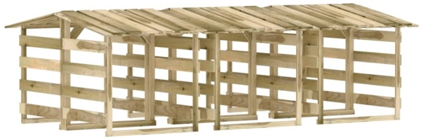 vidaXL Pergolen mit Dach 6 Stk. 100x90x100 cm Kiefernholz Imprägniert 3096647