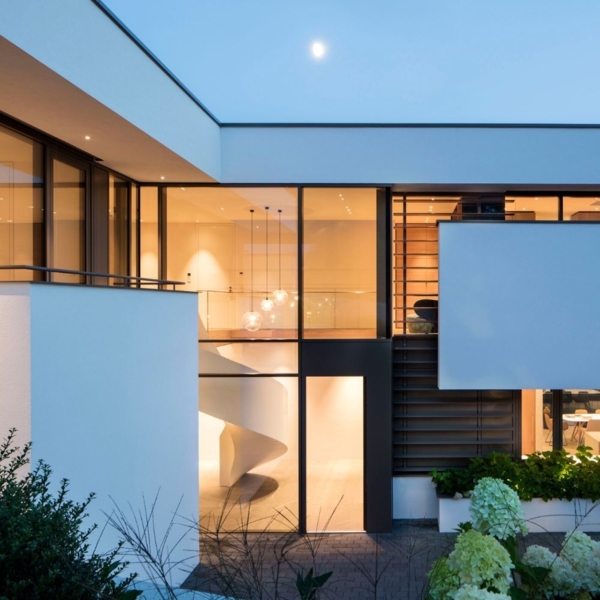 s.luce Orb Galerieleuchte 3- oder 5-flammig Modular Baldachin Schwarz, Rauch Bild 12