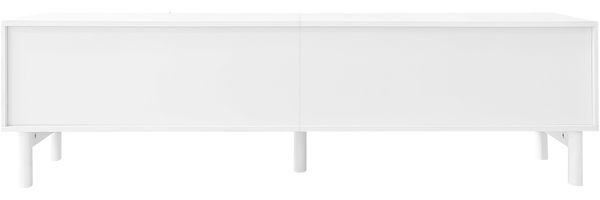 TV-Schrank 169x34x45,5 cm, grifflos mit 4 Türen und stabilen Beinen Bild 10