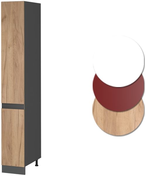 Apothekerschrank R-Line Goldkraft Eiche 30 cm J-Shape Vicco Bild 6
