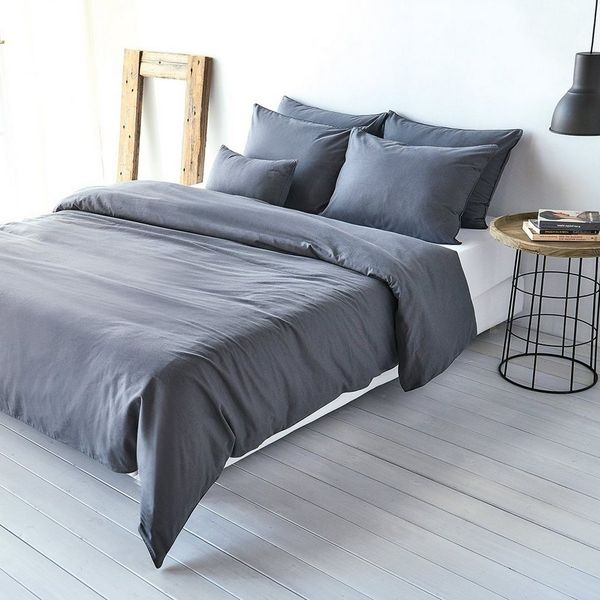 TRAUMSCHLAF Bettwäsche Cotton-Leinen, Leinen, 2 teilig, 30% Leinen
