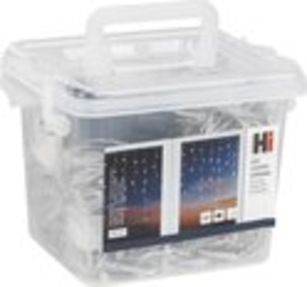 5m LED Lichtvorhang Eisregen, 200 LEDs, 8 Funktionen