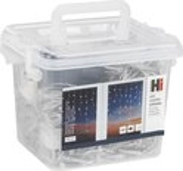 5m LED Lichtvorhang Eisregen, 200 LEDs, 8 Funktionen
