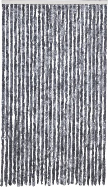 vidaXL Insektenschutz-Vorhang Silbern 118x220 cm Chenille 315140 Bild 3