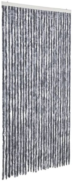 vidaXL Insektenschutz-Vorhang Silbern 118x220 cm Chenille 315140 Bild 2