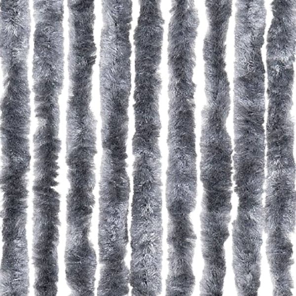 vidaXL Insektenschutz-Vorhang Silbern 118x220 cm Chenille 315140 Bild 6