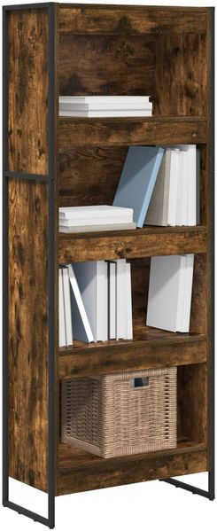 vidaXL Bücherregal Raucharbe 60 x 30 x 155 cm Holzwerkstoff 886398 Bild 3