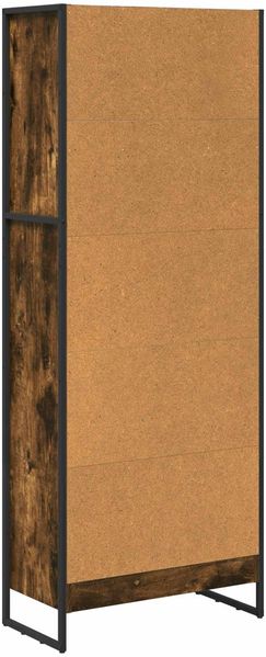 vidaXL Bücherregal Raucharbe 60 x 30 x 155 cm Holzwerkstoff 886398 Bild 7