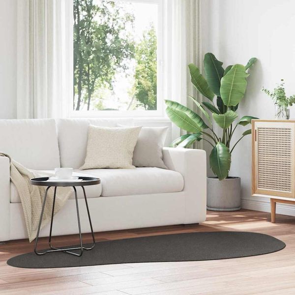 vidaXL Bereichsteppiche HUARTE Anthrazit 100 x 200 cm Polyester 4103755