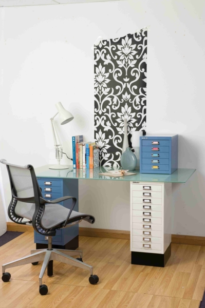 Bisley MultiDrawer™, 29er Serie, DIN A4, 6 Schubladen, Farbe kardinalrot Bild 6