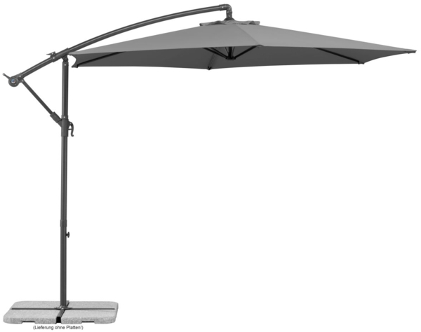 Schneider Ampelschirm Venus anthrazit Ø 300 cm