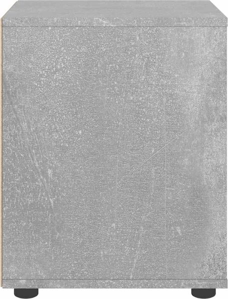 vidaXL Nachttisch VISNES Betongrau 45x40x50 cm Holzwerkstoff 4108282 Bild 6