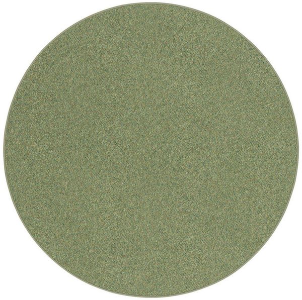 Snapstyle Veloursteppich Schlingen Teppich Alma Meliert Rund, Rund, Höhe: 8 mm