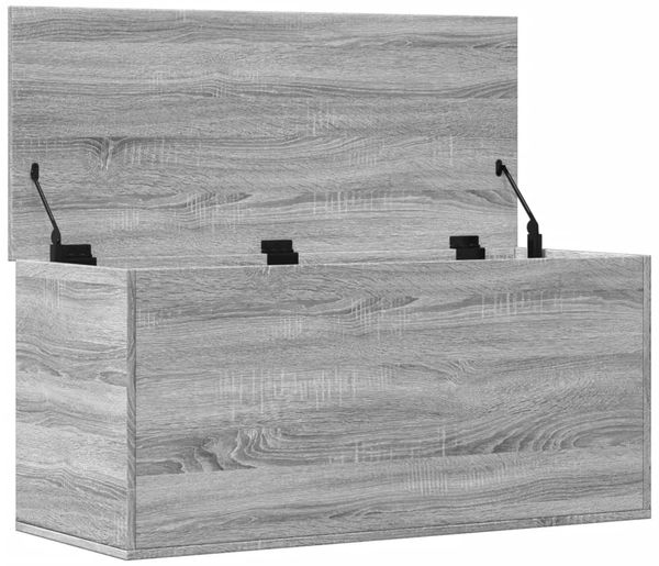 vidaXL Truhe Grau Sonoma 100x42x46 cm Holzwerkstoff 840665 Bild 7