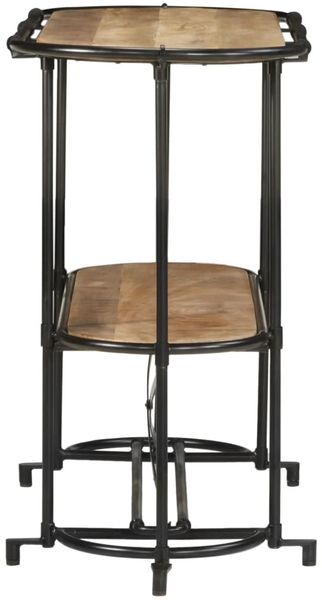 Konsolentisch, Beistelltisch, Konsole 110x42x76 cm Raues Mangoholz Bild 5