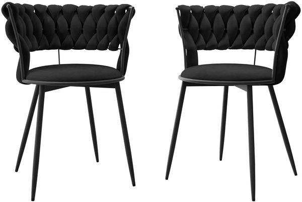 Stühl Muz DC-1141/BK (Farbe: 77-Schwarz, Schwarz)
