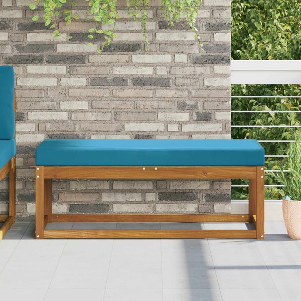 vidaXL Sitzkissen für Outdoor Königsblau 111,5 x 40 x 8 cm 900975