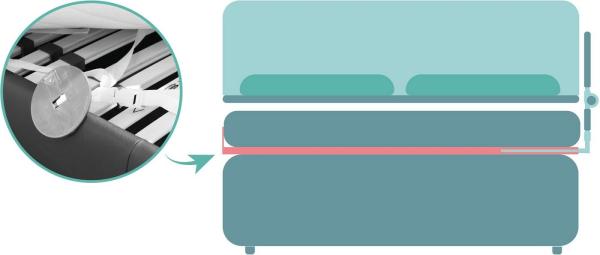 Fillikid Bettgitter grau, 150 cm Bild 2