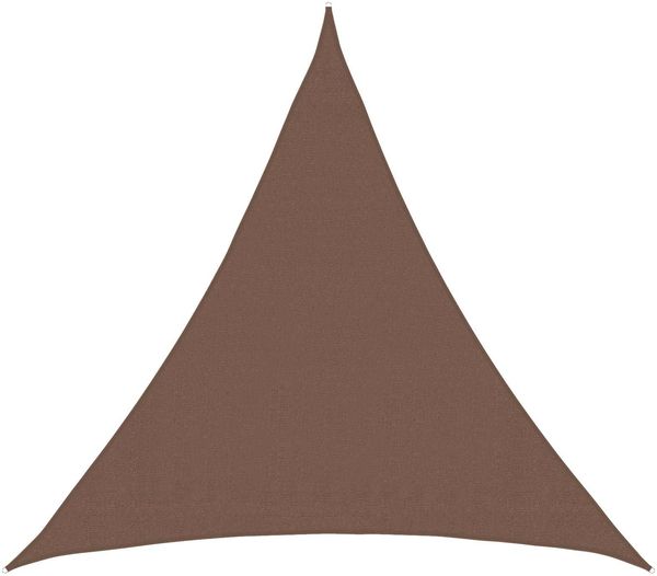 vidaXL Sonnensegel Braun 2 x 2 x 2 m HDPE 42032738