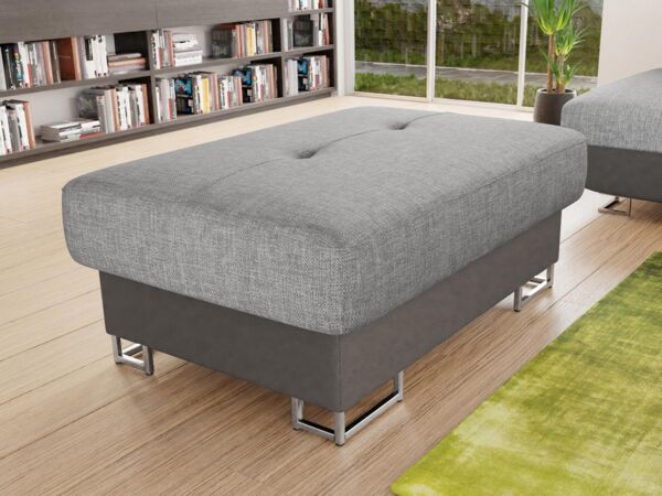 Polsterhocker Cotere (Farbe: Soft 029 + Lux 05)