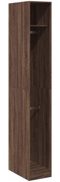vidaXL Kleiderschrank Braun Eichen-Optik 30x50x200 cm Holzwerkstoff 3307780