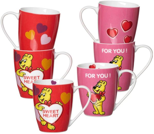 Ritzenhoff & Breker Haribo Sweet Heart Becher 360 ml 6er Set