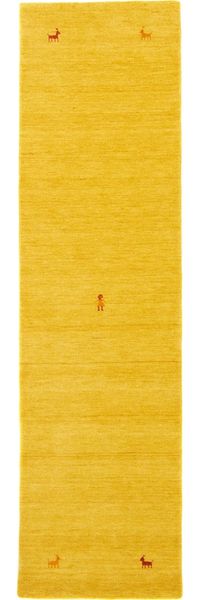 Gabbeh Teppich - Indus »Sahara« 300 x 80 cm - gold - läufer