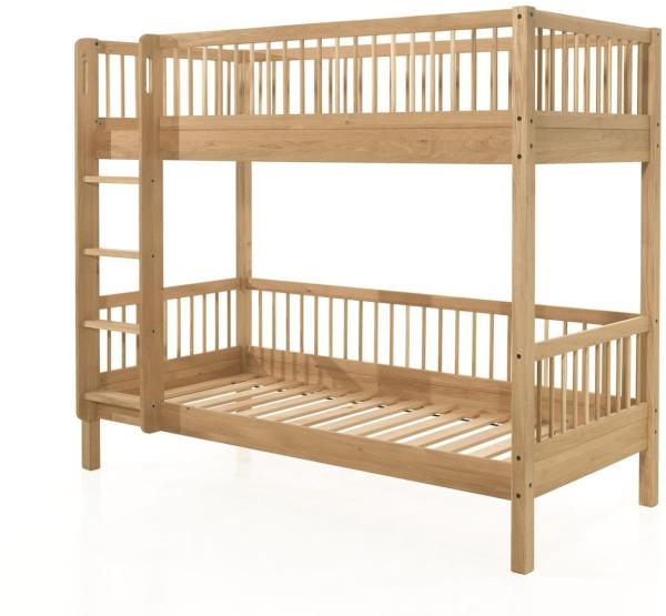 Etagenbett Forrest 207,5 x 97,5 x 175,4 cm Eiche Natur Bild 1