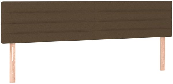 vidaXL Boxspringbett mit Matratze Dunkelbraun 120x190 cm Stoff 3269891 Bild 7