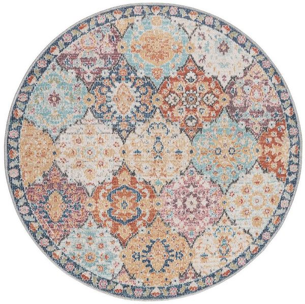 the carpet Teppich Palma, rund, Höhe: 4 mm, Outdoor moderner robuster In und Outdoor Teppich