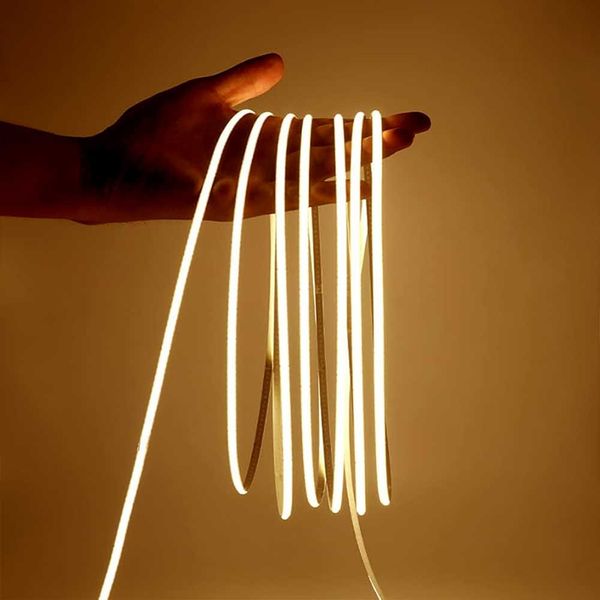 s.luce AuraLine 5m Mini COB LED Streifen 10w/m 800lm/m CRI 90 Weiß