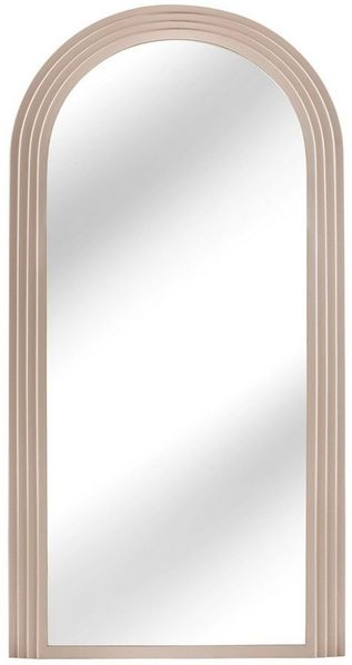 riess-ambiente Spiegel ART DECO 160cm greige (Einzelartikel, 1-St), Flur · Kunststoff · Rahmen · Rundbogen · Ganzkörper · Groß · Modern