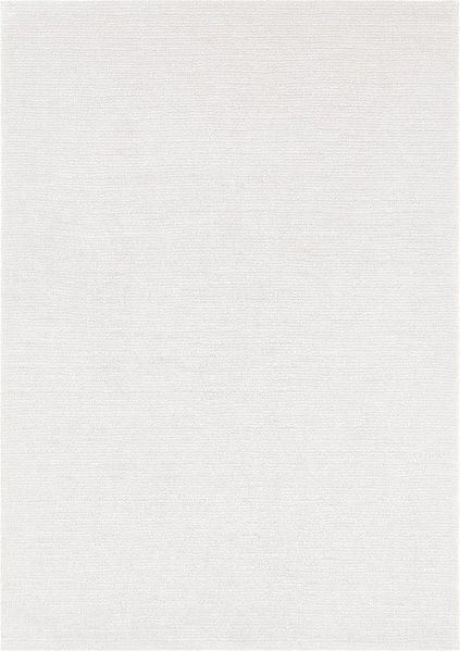 Kurzflor Teppich Supersoft Cremeweiß - 120x170x1cm