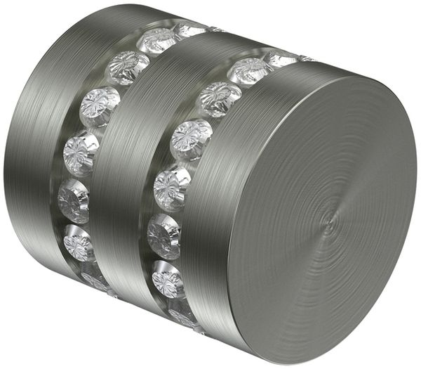 Gardinenstangen-Set Prestige Estana 180 cm, 1-läufig (ohne Ringe), 20 mm Ø Edelstahl-Optik Bild 6