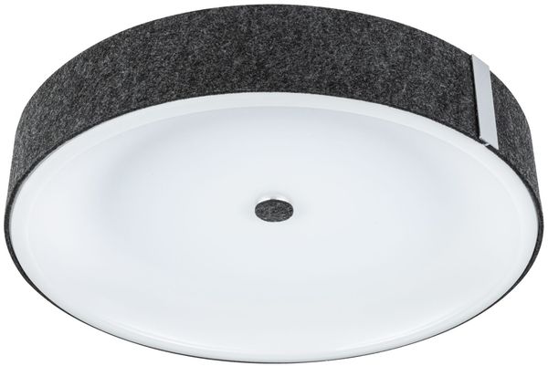 Paulmann 79986 LED Deckenleuchte Malika 3-Step-Dim 2700K 2300lm Filz anthrazit Bild 6
