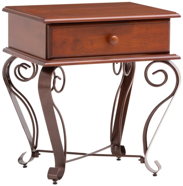 Nachttisch Byzanz braun